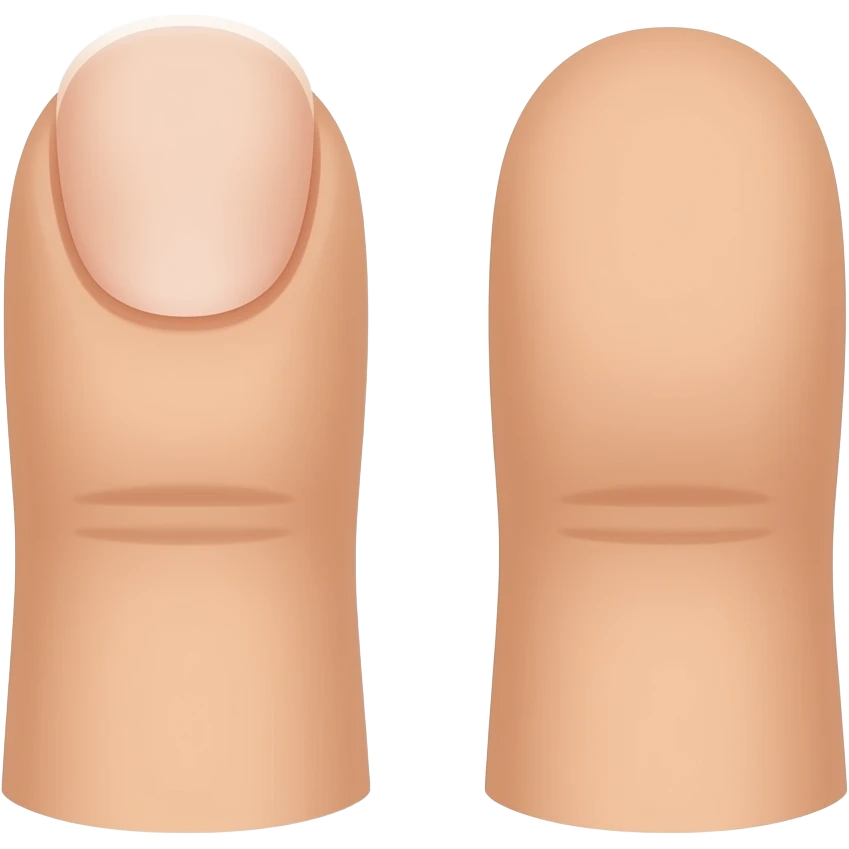 Middle finger on top of a middle finger emoji