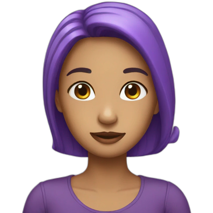 mer violet emoji