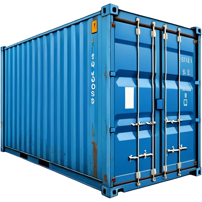 shipping cargo container emoji