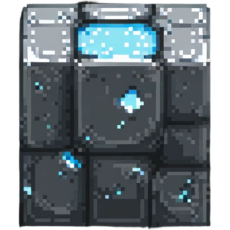 minecraft stone block emoji