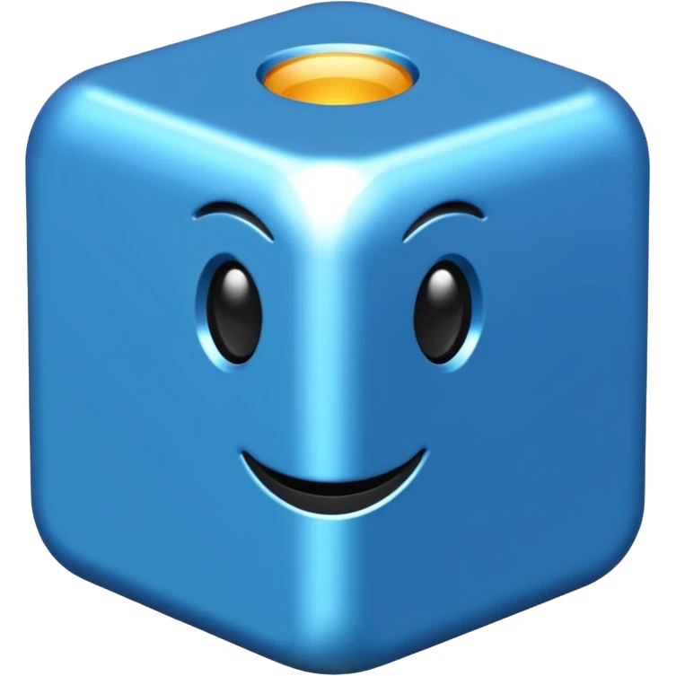 tech blue  emoji