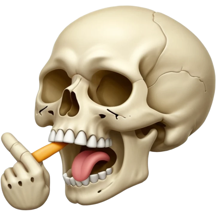 💀🥱🤫 emoji