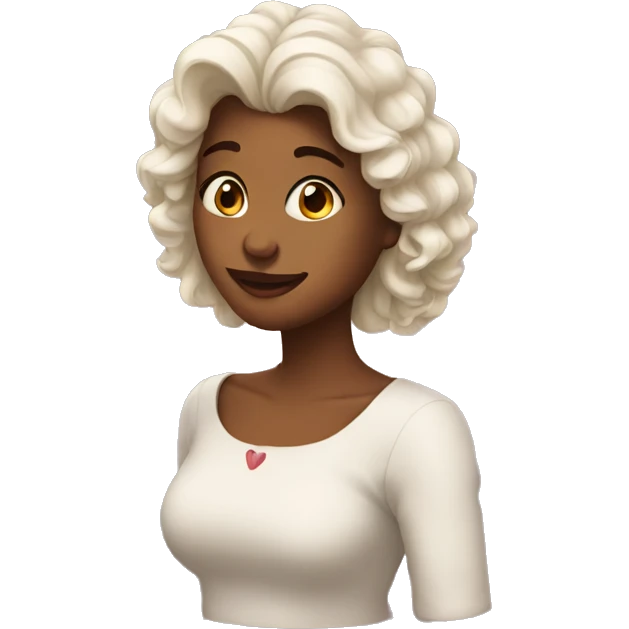 woman in love emoji