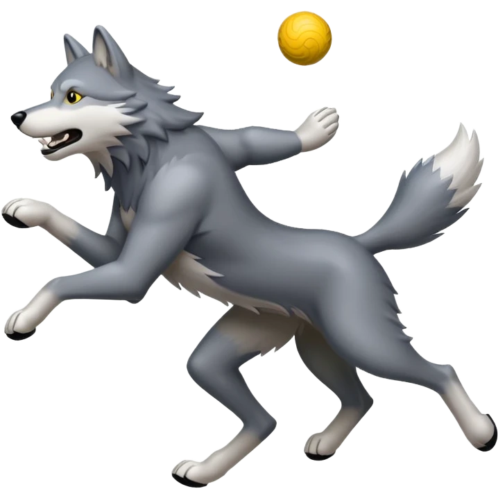 Wolf spiel dicsgolf emoji