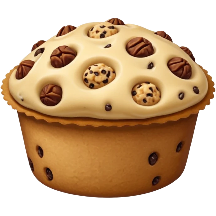 one filled DATE like medjool with like cookie dough topping  emoji