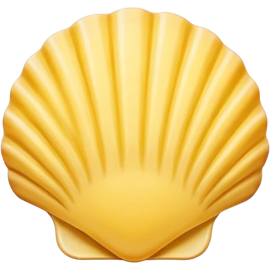 butter in the shape of a shell on a  vintage plate emoji