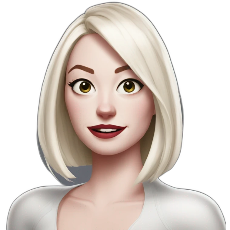 Spider gwen made by emma stone emoji