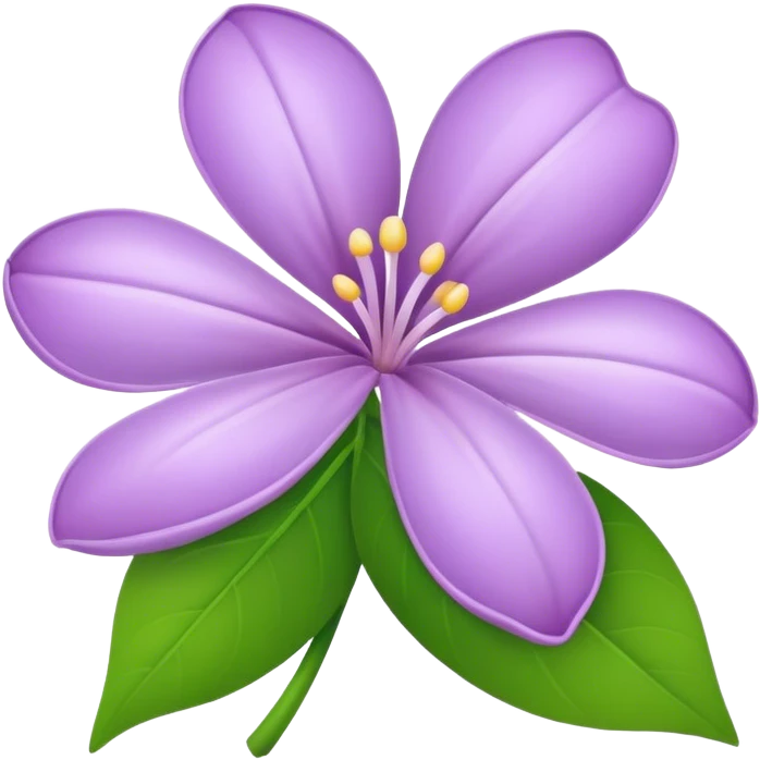 Lilac flower emoji