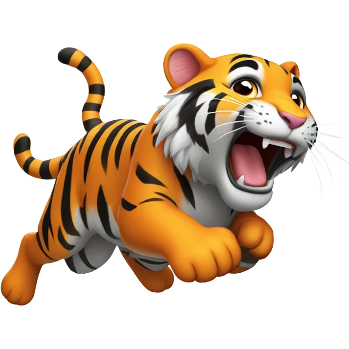 Dancing tiger  emoji