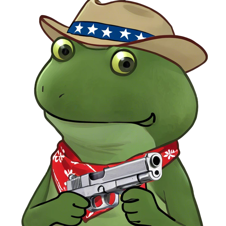 holding a gun emoji