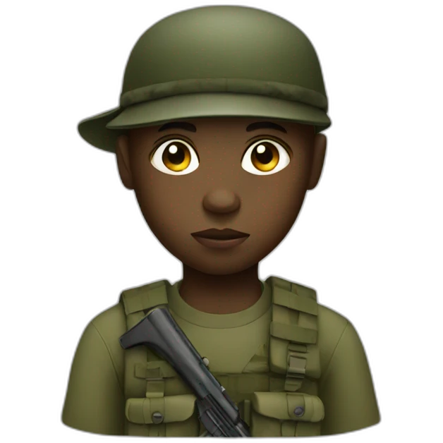 child soldier emoji