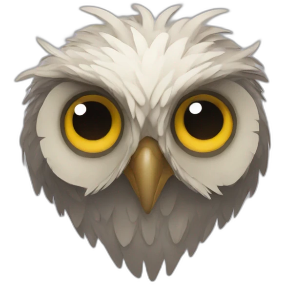 dead owl emoji