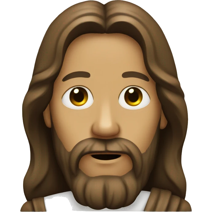 Jesus on cross emoji