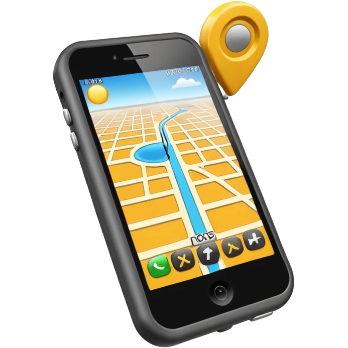 handheld gps emoji