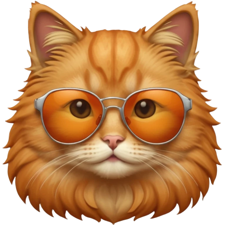 Cat wearing sunglasses emoji
