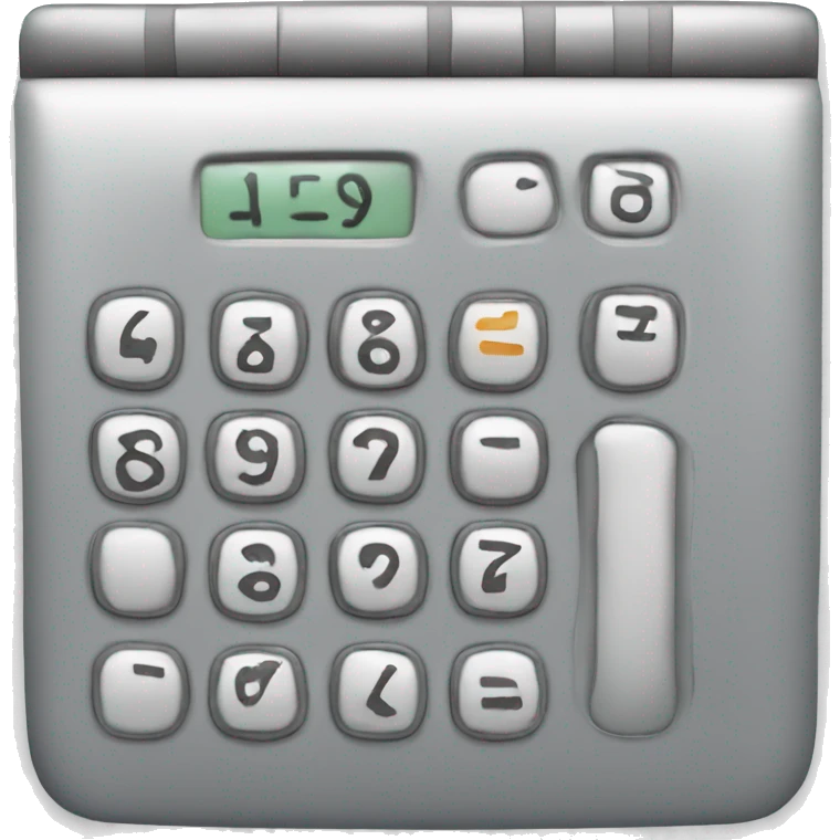 pocket calculator emoji