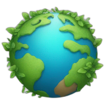 HAPPY EARTH emoji