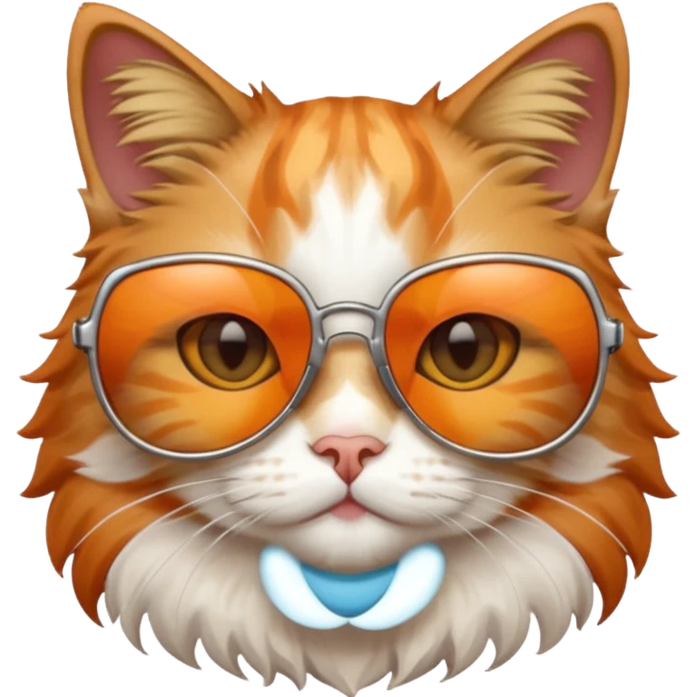 Cat wearing sunglasses emoji