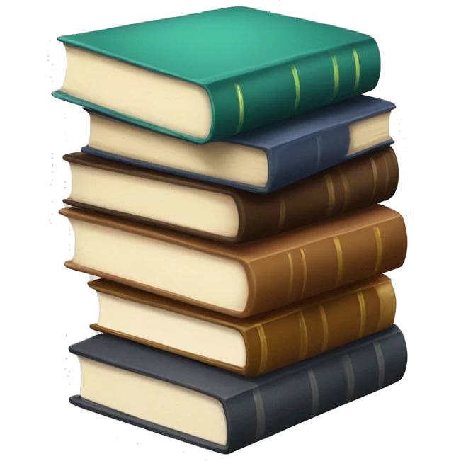 Stack of Books emoji