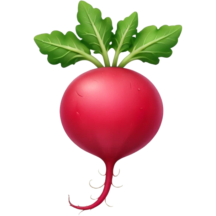 radish emoji