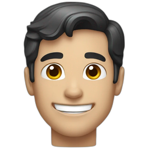 Happy superman emoji