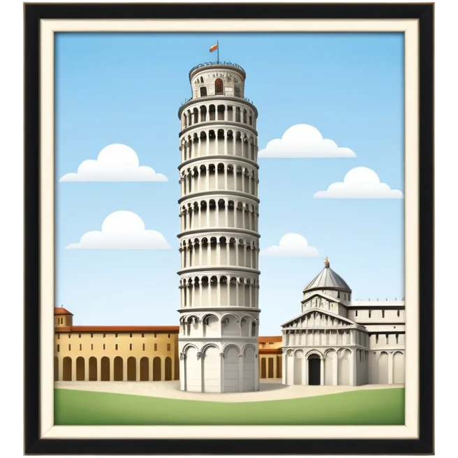 torre di pisa emoji