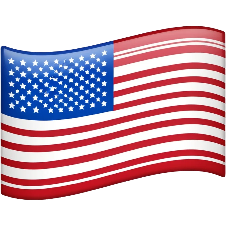 Upside down American flag emoji
