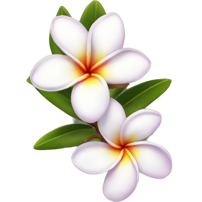 Plumeria emoji