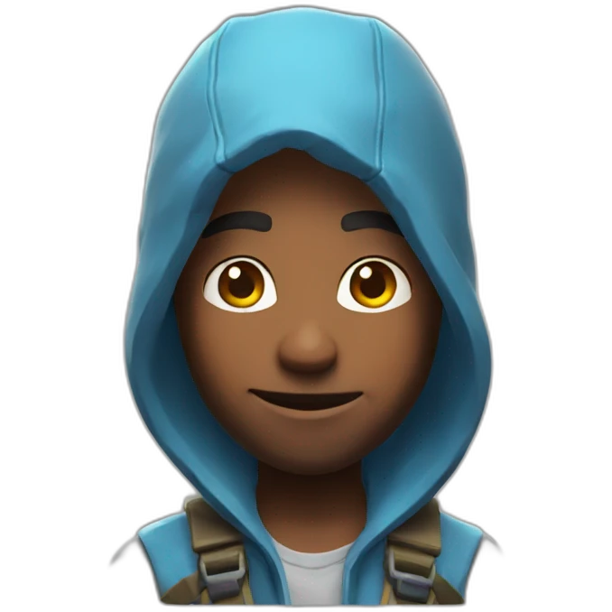 Un personnage de fortnite emoji