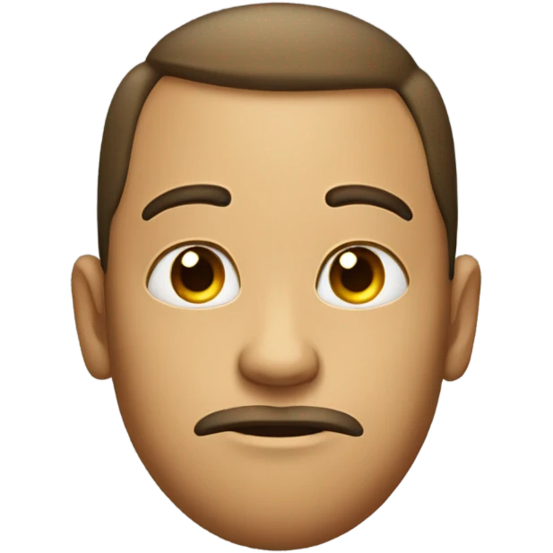 Egg eye man emoji