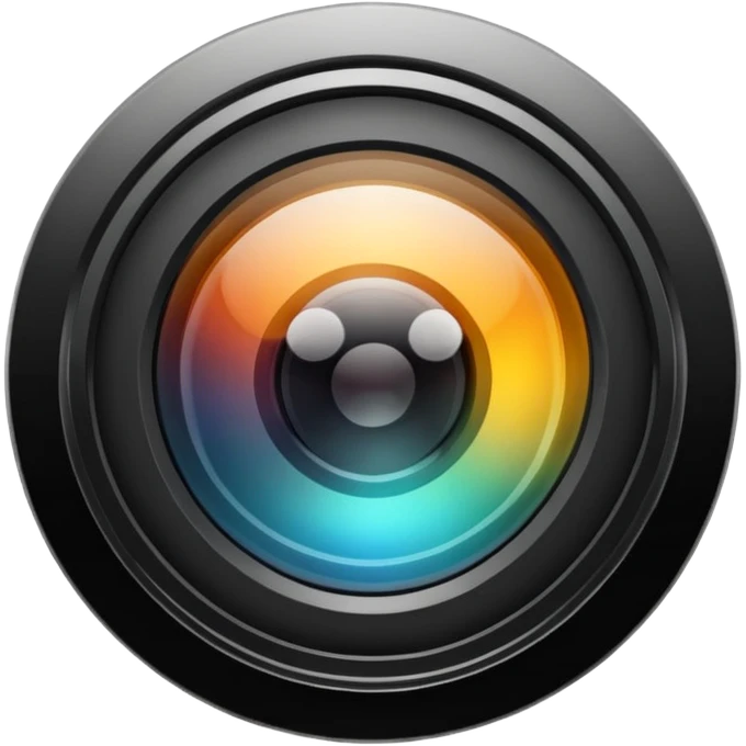 Create an emoji that reflects camera emoji