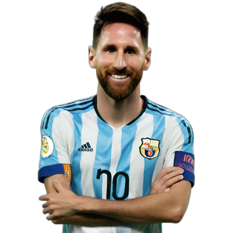 Messi With mahrez emoji