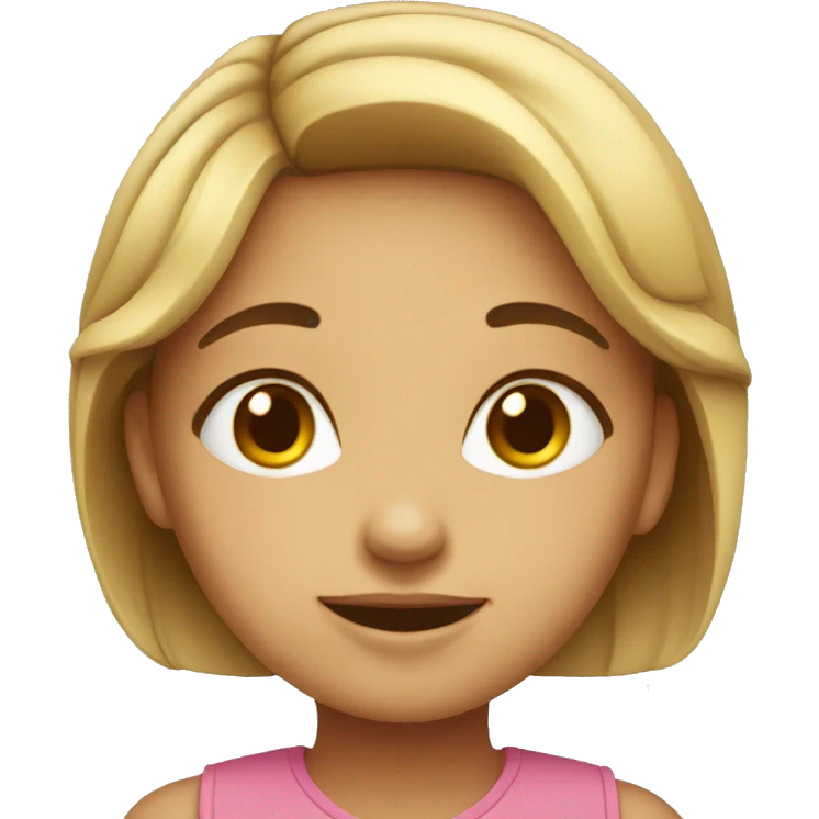 Cute girl emoji