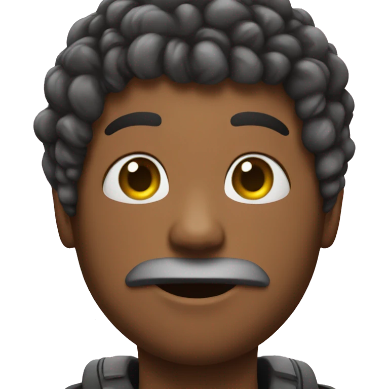persona con chicle emoji