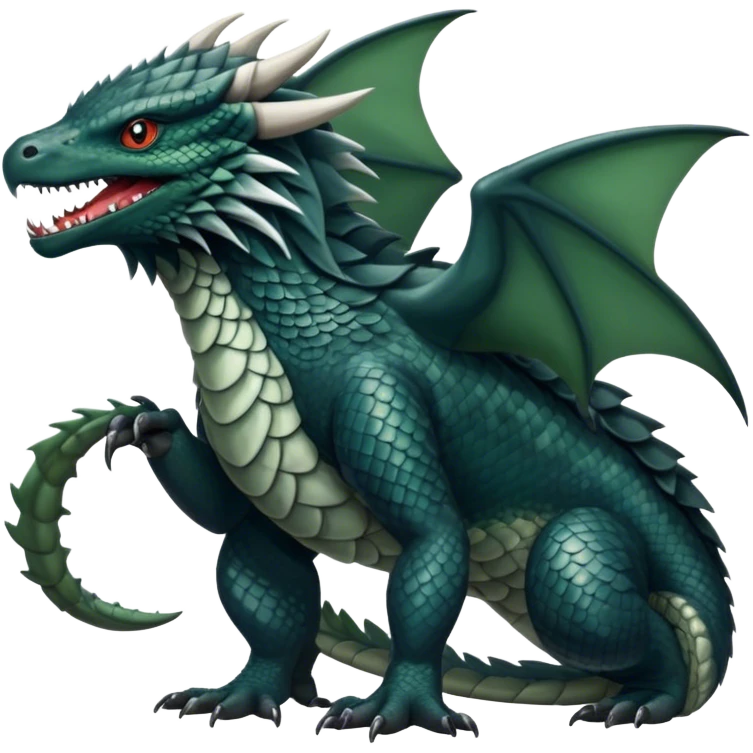 Nargacuga-hybrid full body emoji