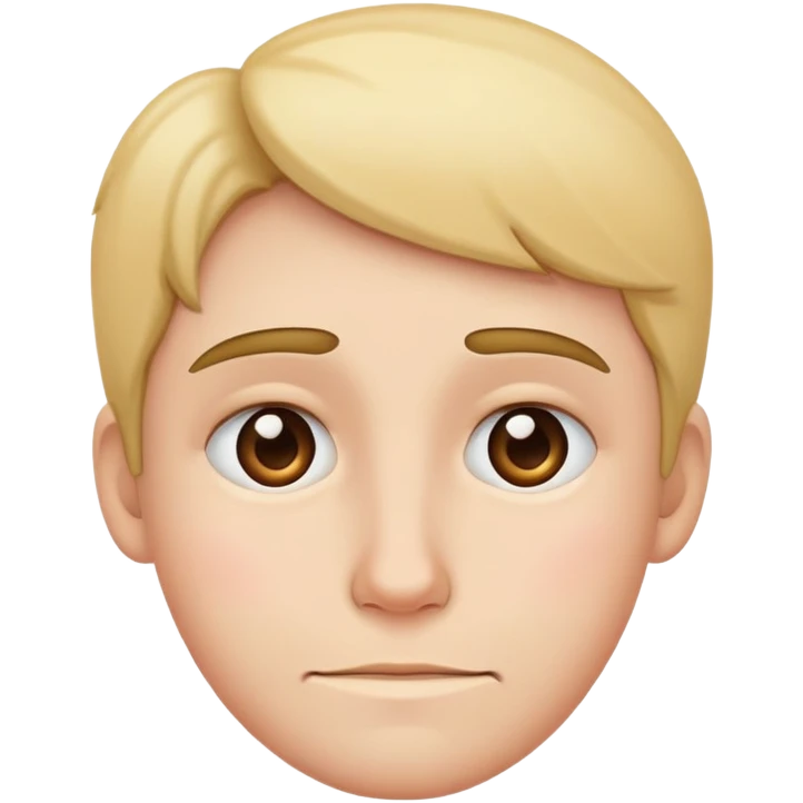 Sad smile emoji
