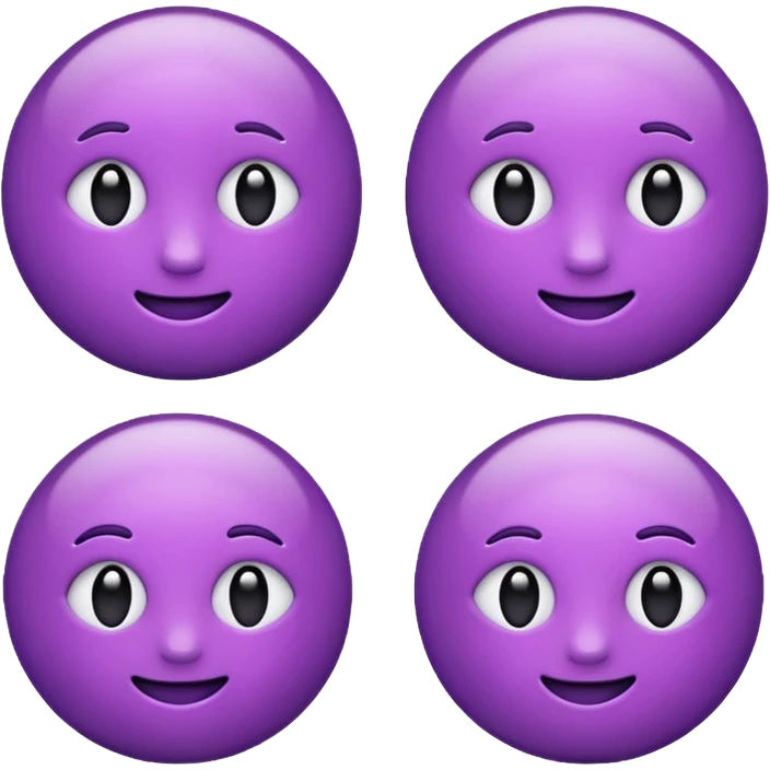 purple "plus" emoji emoji
