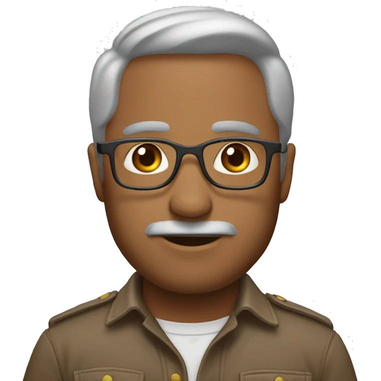 Коричневый пудель  emoji