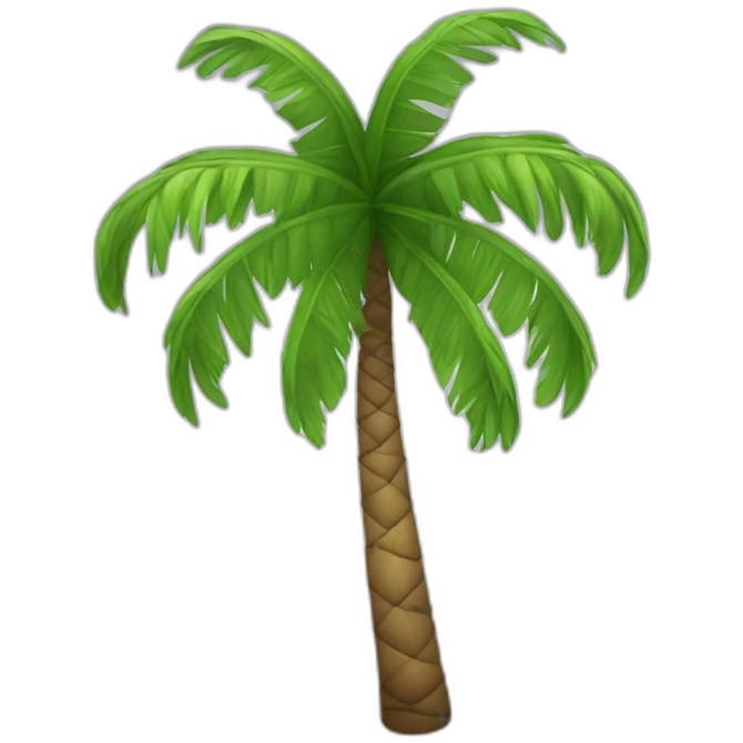 Palm tree emoji
