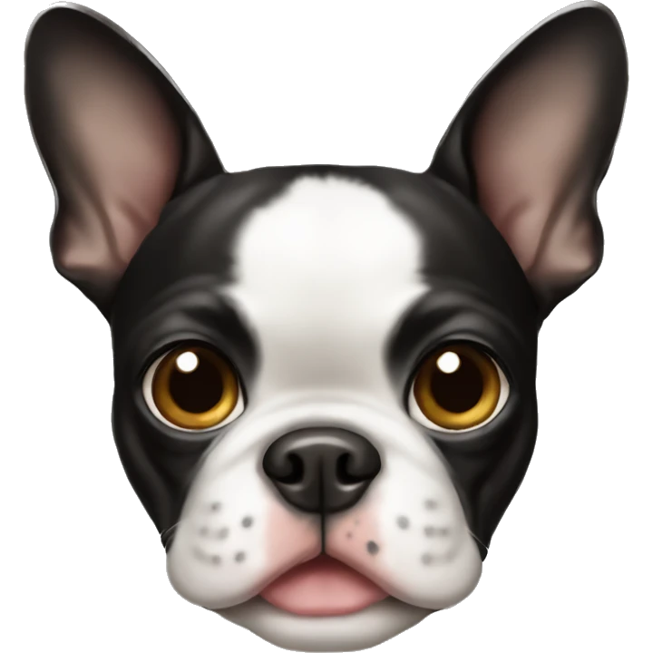 Boston terrier emoji