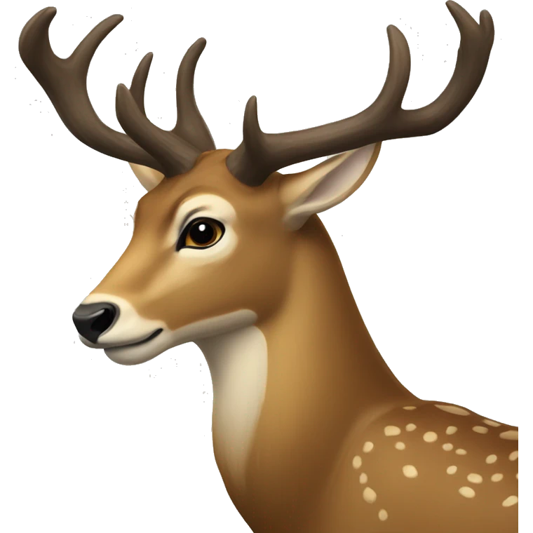 Reign deer emoji