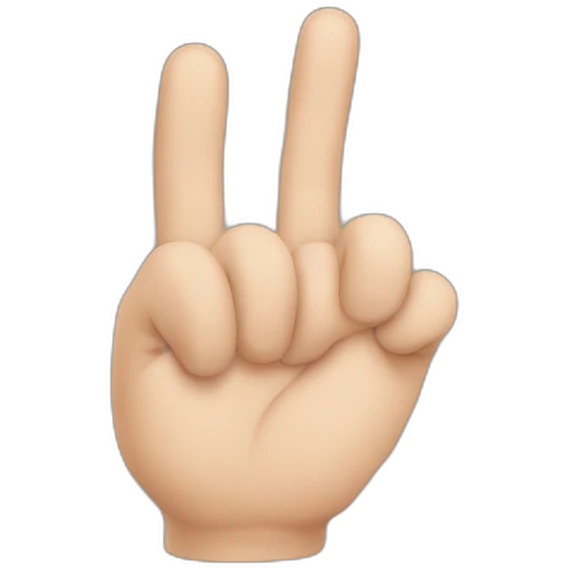 Jul finger sign emoji