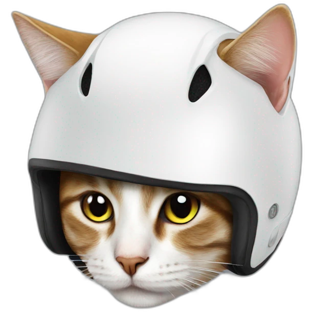 cat in a helmet emoji