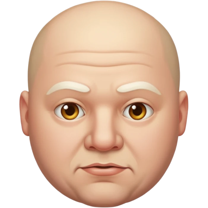 Bald fat man masturbating  emoji
