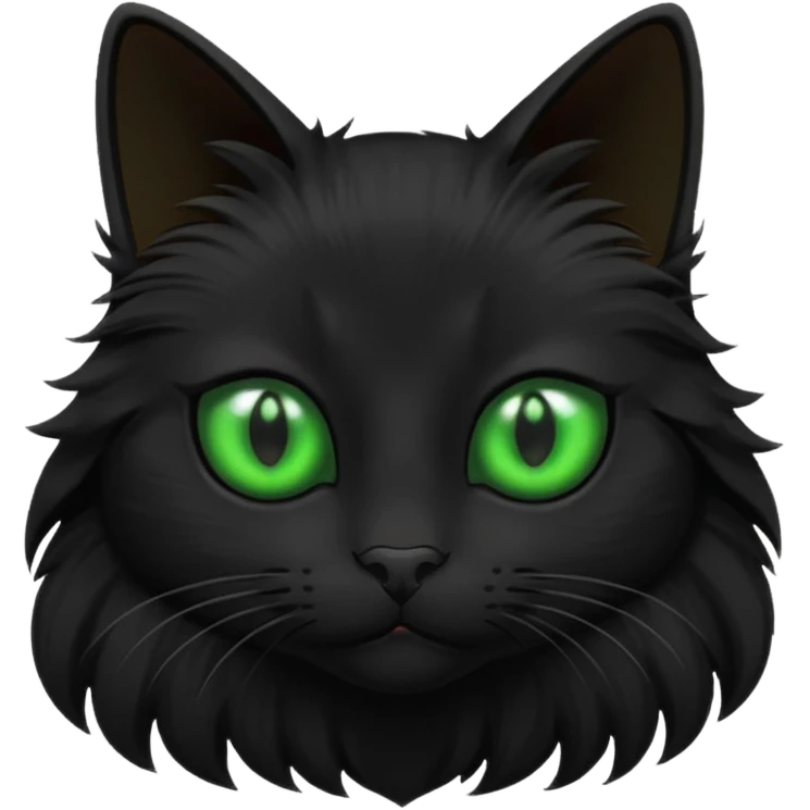 Чорний кіт emoji