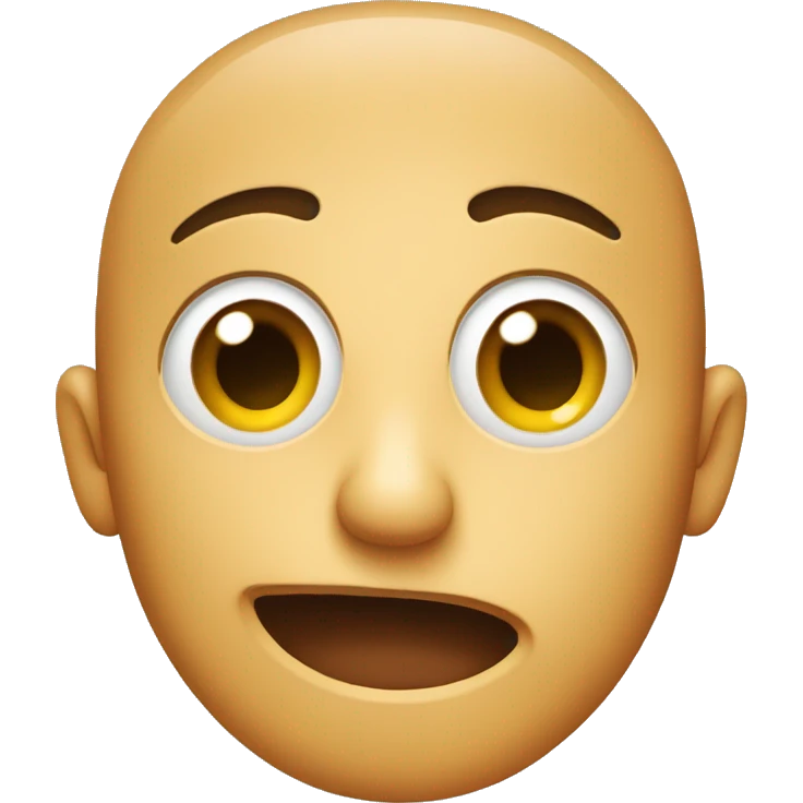 a surpised face emoji