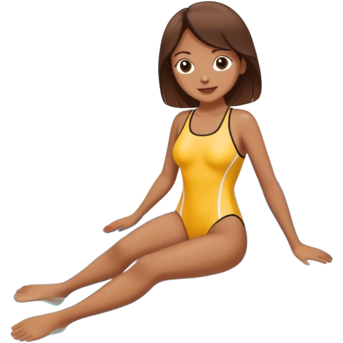 Hanging out at the pool  emoji