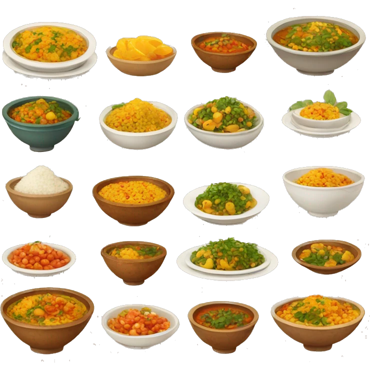 Moroccan dishes  emoji