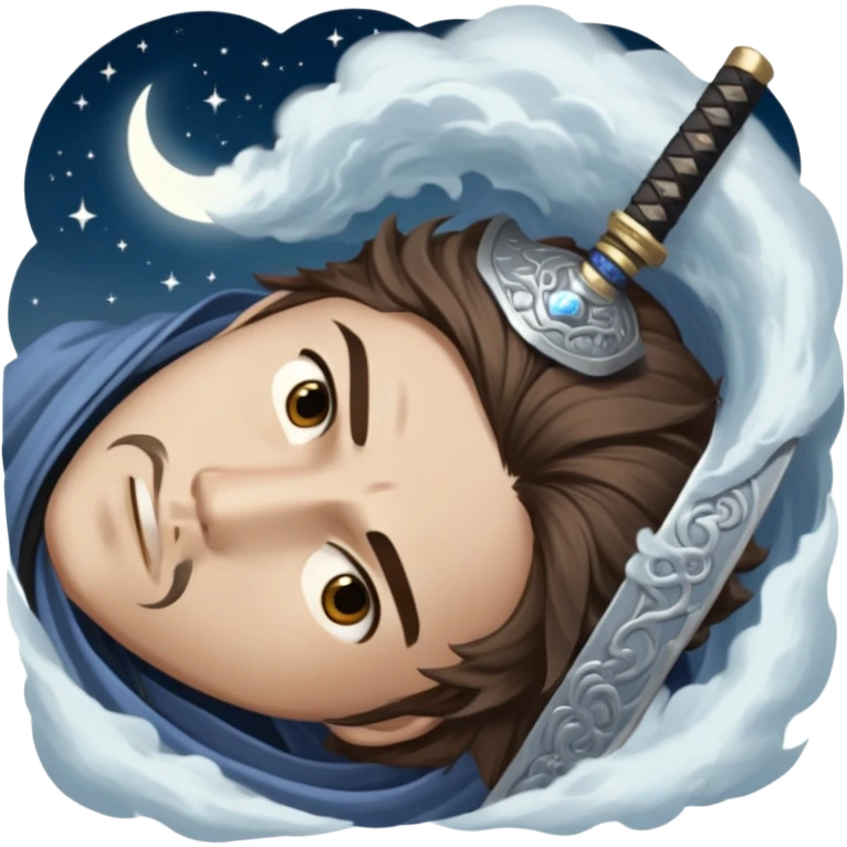 Moonlit Samurai emoji