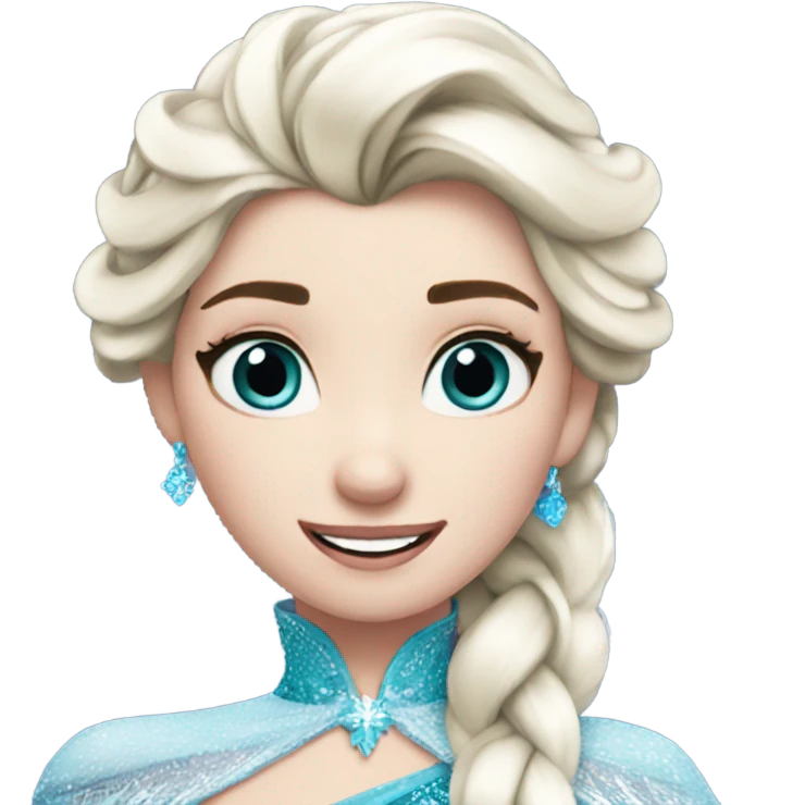 Elsa frozen emoji